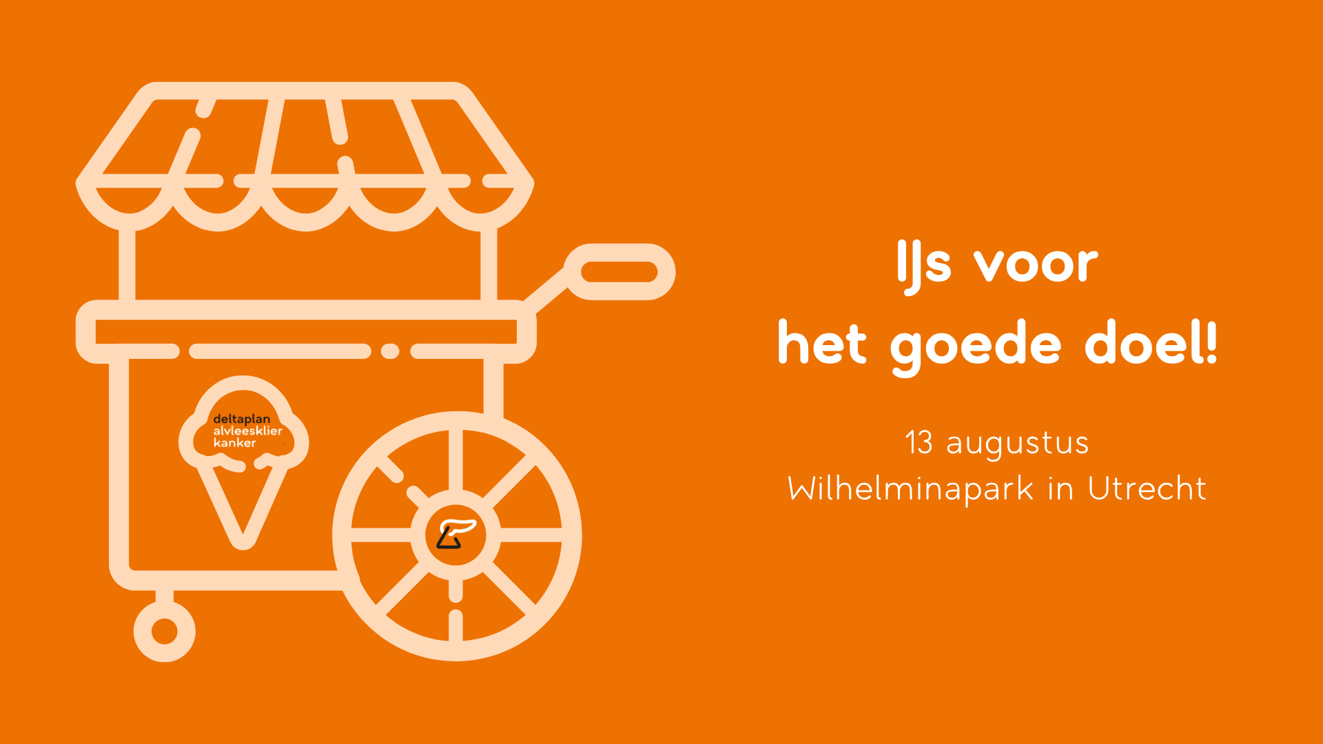 Onderzoekers UMC Utrecht delen ijsjes uit in Wilhelminapark voor strijd tegen alvleesklierkanker